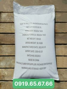 Magnesium Sulphate Heptahydrate – MgSO4.7H2O