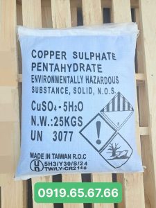 Copper Sulphate Pentahydrate – CuSO4.5H2O